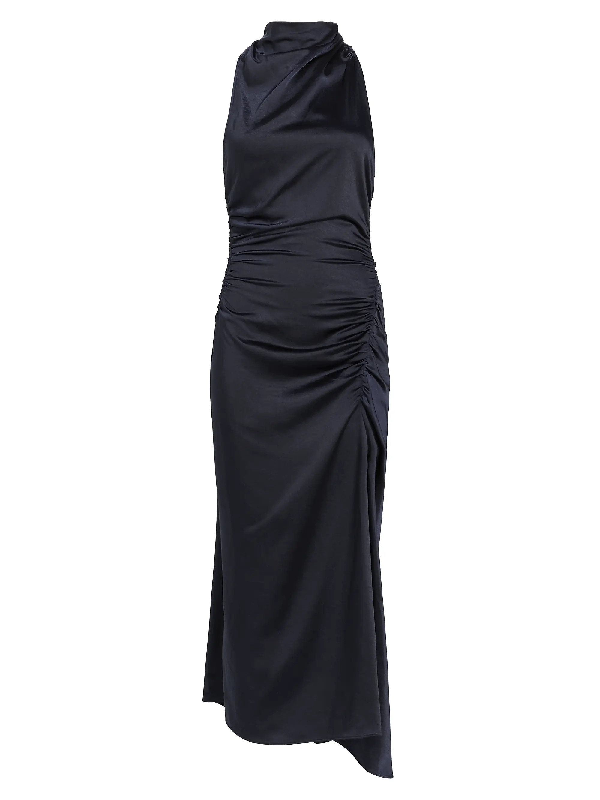 Inez Satin Halter Dress | Saks Fifth Avenue