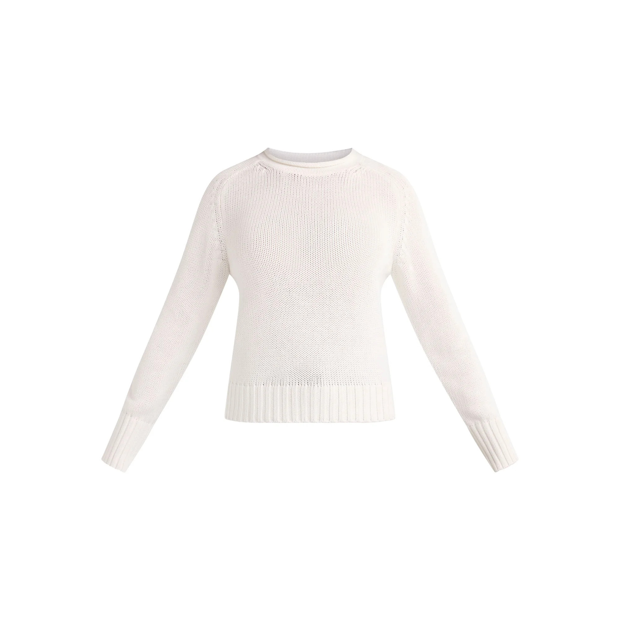 Free Assembly Women’s Cotton Saddle Shoulder Sweater with Long Sleeves, Sizes XS-3XL | Walmart (US)