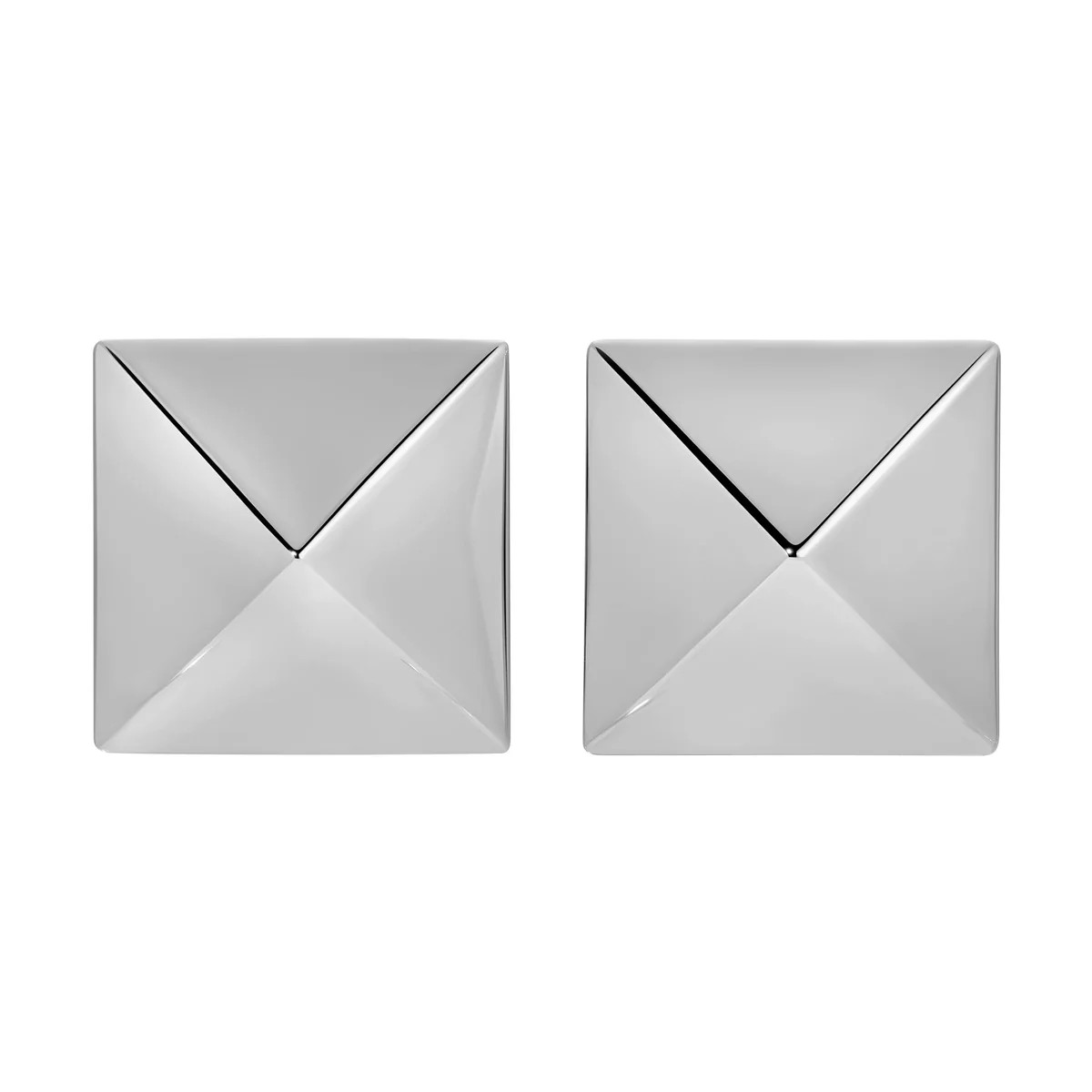 Pyramid Studs - Silver Grande | Erin Fader Jewelry Design