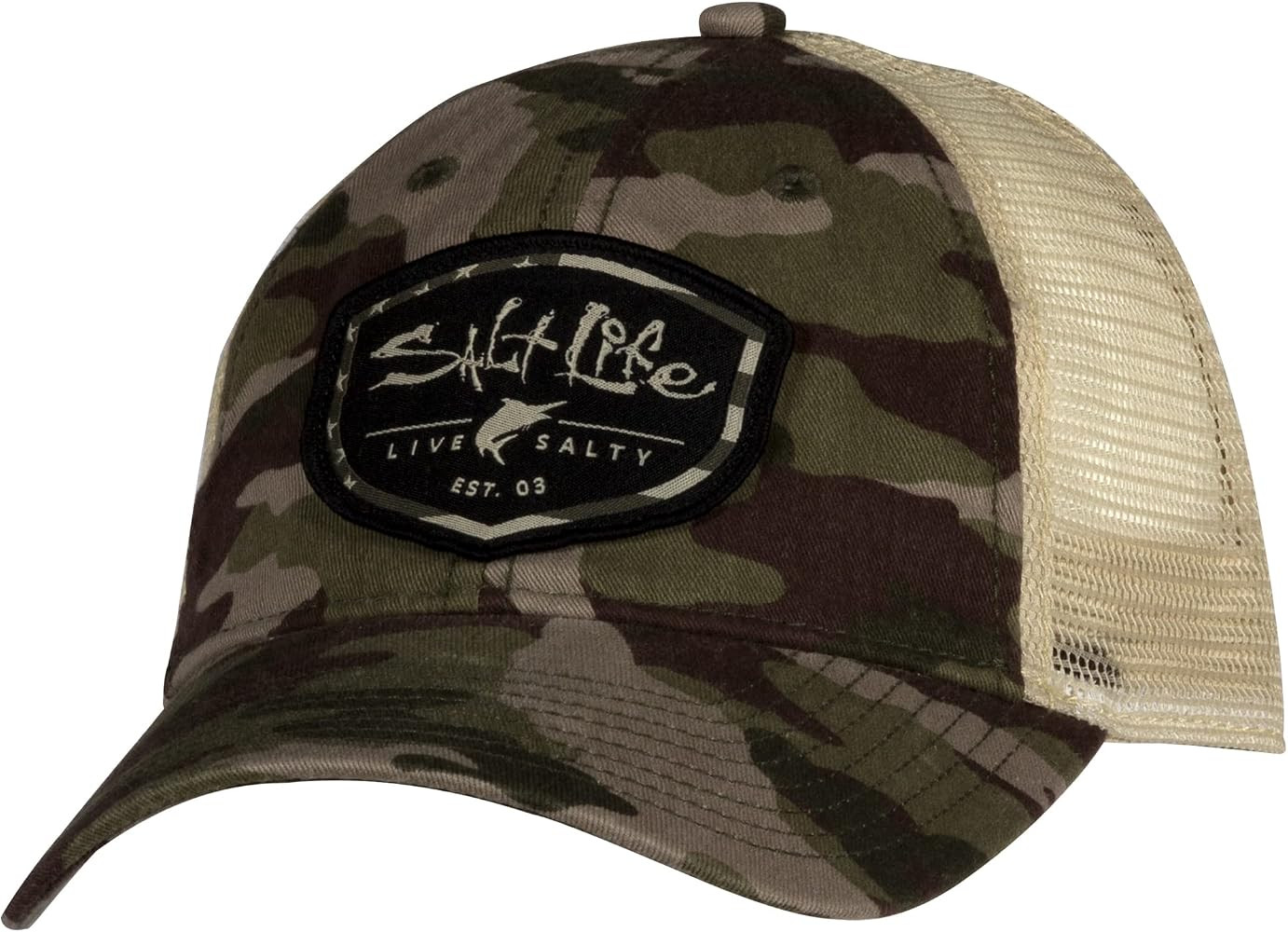 Salt Life Men's Amerishield Mesh Hat | Amazon (US)