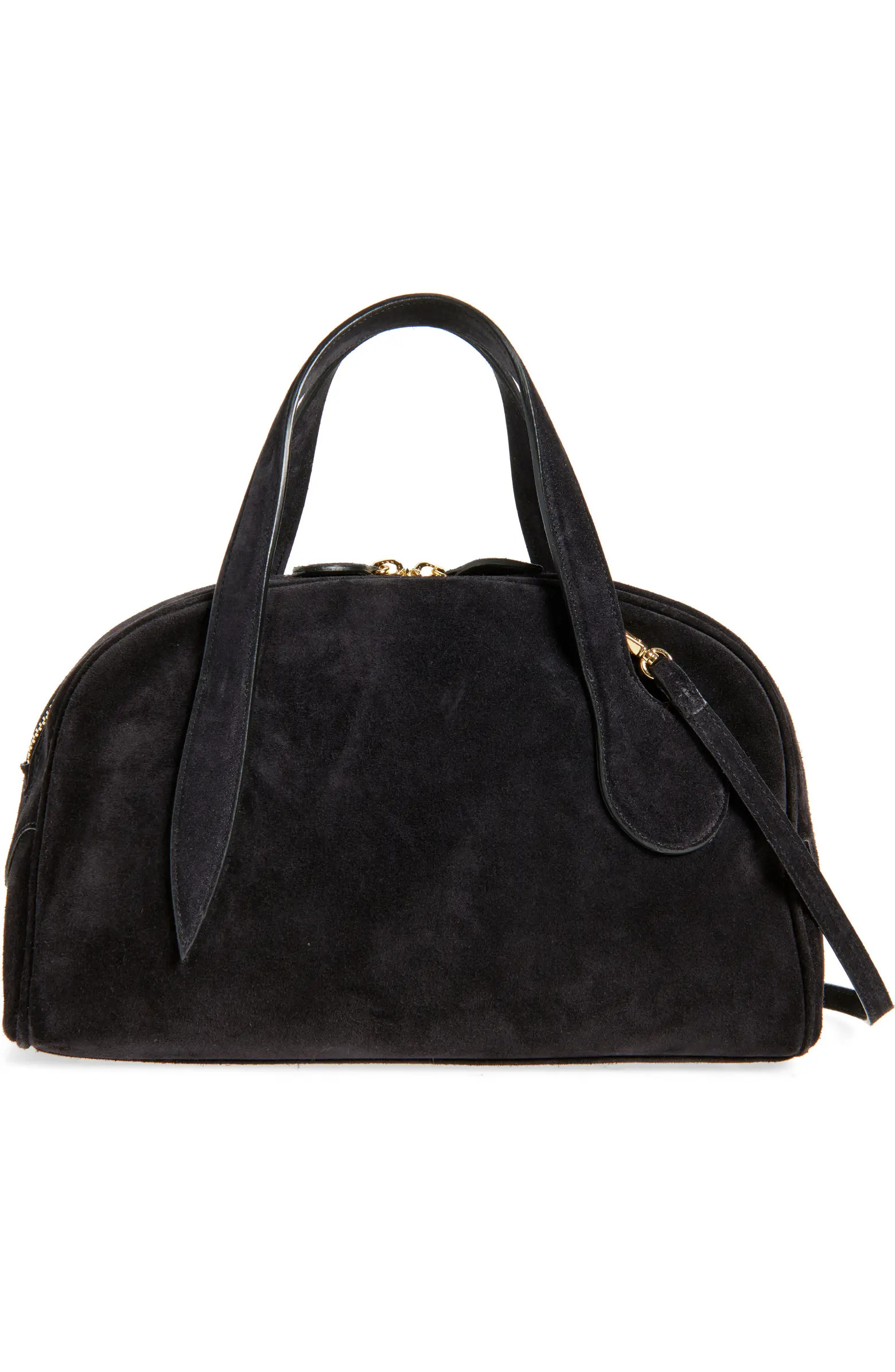 Mini Leather Bowling Crossbody Bag | Nordstrom