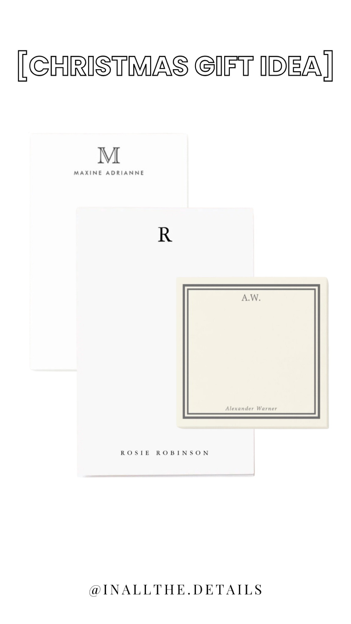 Personalized post it note gift idea 

#LTKGiftGuide