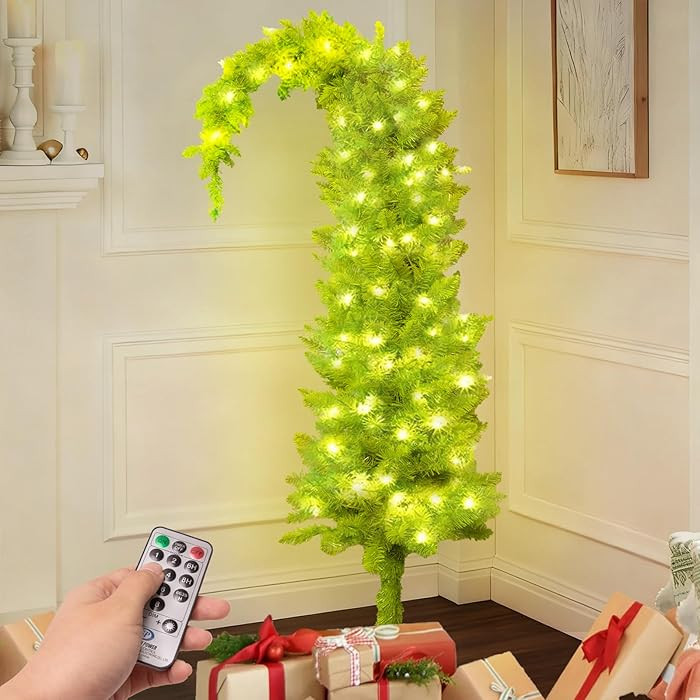Whimsical Christmas Tree - Christmas Decorations - 6ft Pre-Lit Artificial Tree with Timer Remote ... | Amazon (US)