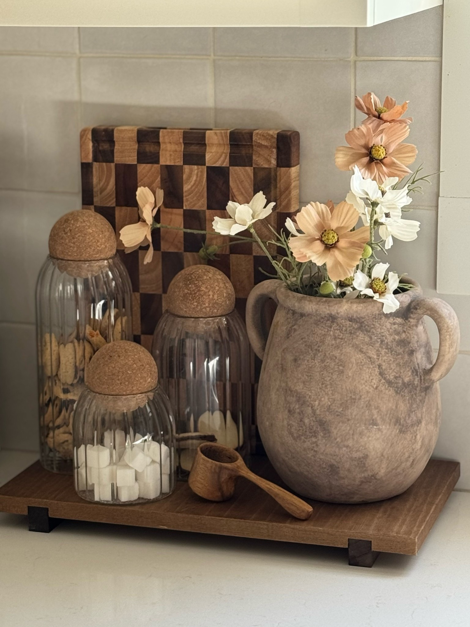 Kitchen Counter Styling