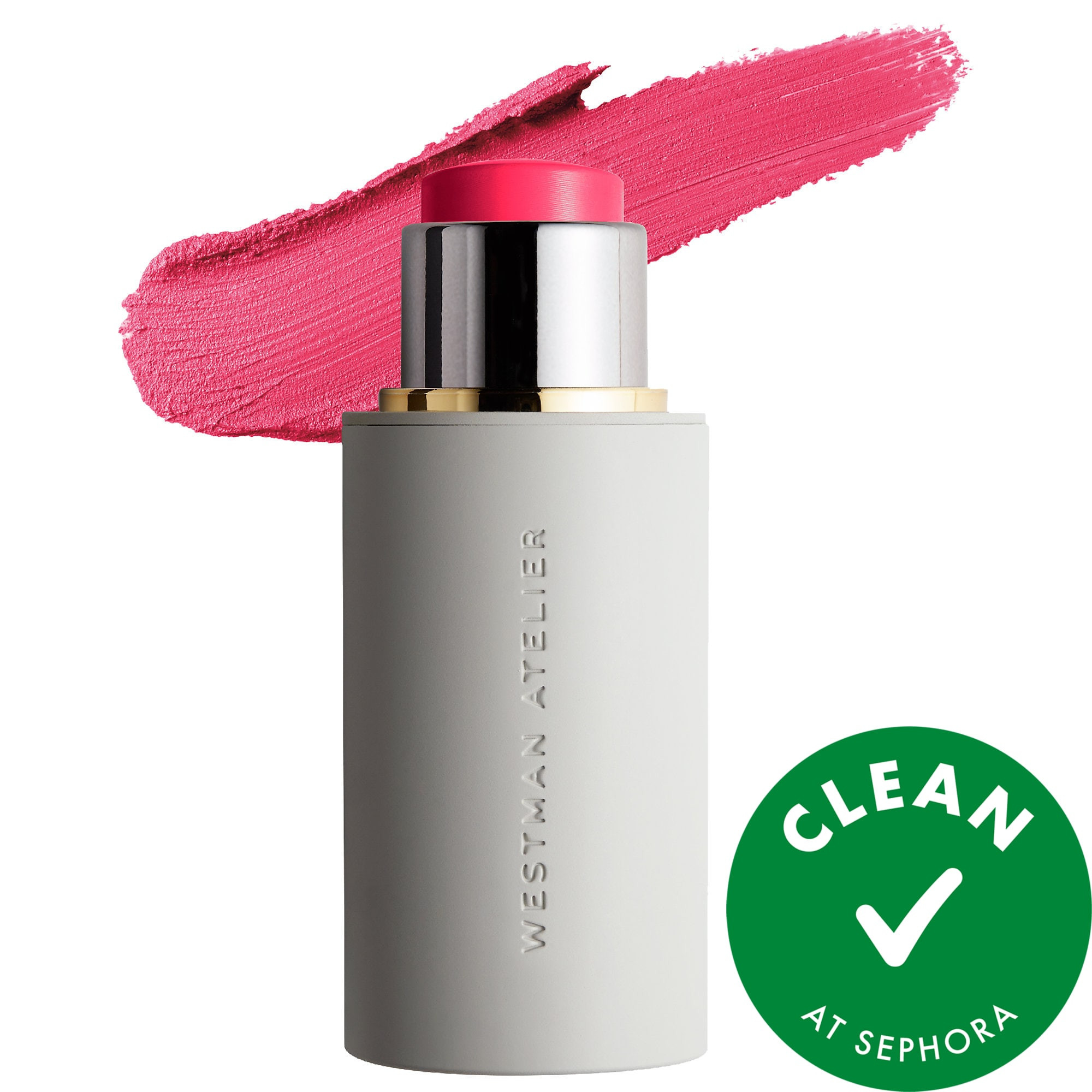 Westman Atelier Baby Cheeks Lip + Cheek Cream Blush Stick Poppet .21 oz | Sephora (US)