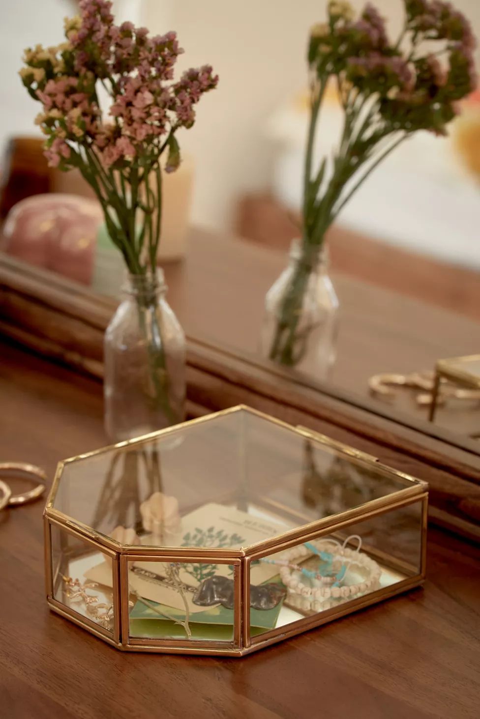 Collette Glass Jewelry Box | Urban Outfitters (US and RoW)