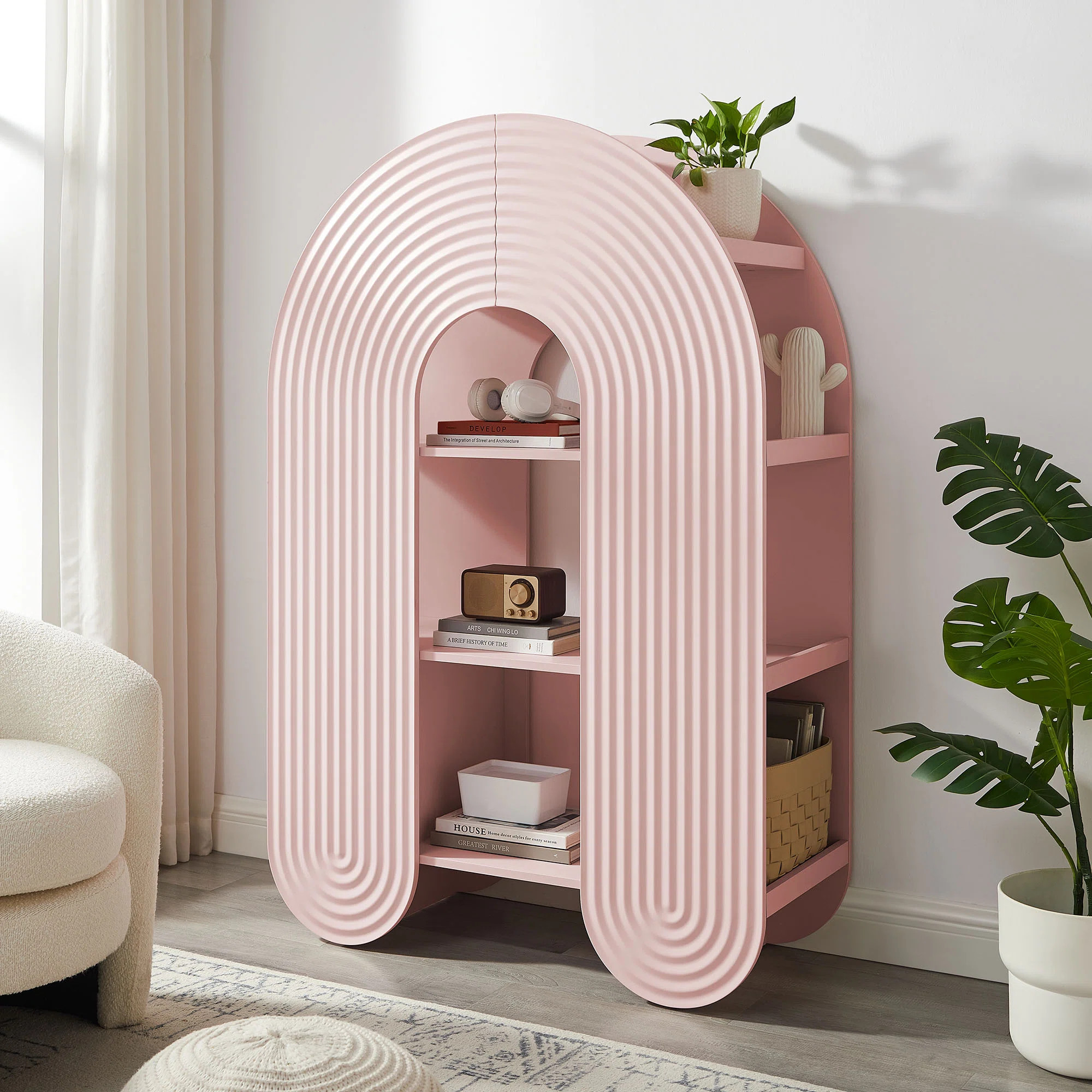 Daydream 58" Arched Bookshelf | Wayfair North America