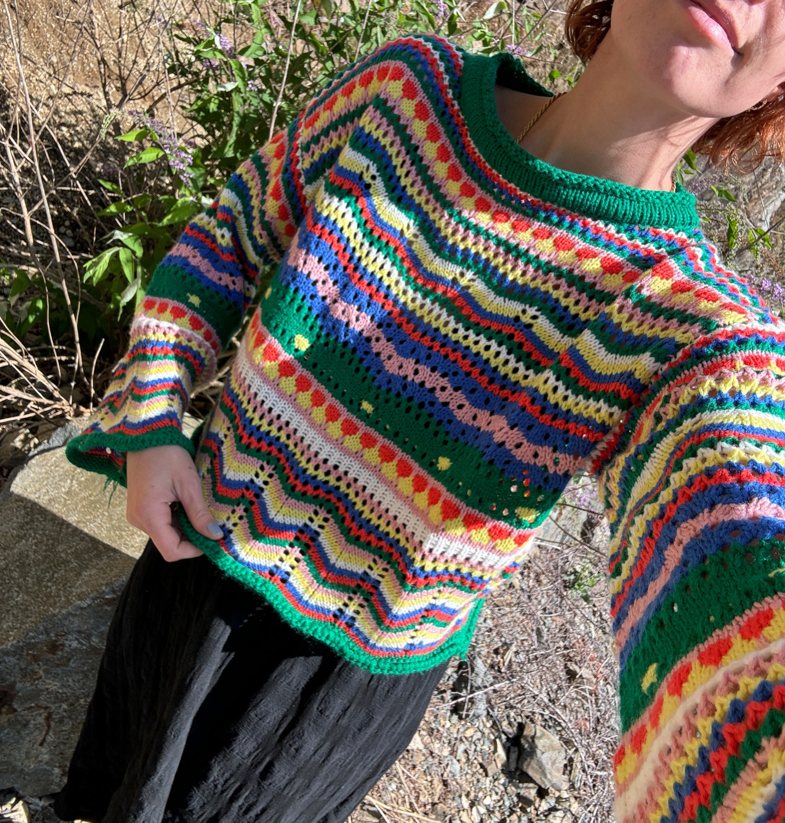 favorite sweater 🌈
wearing s/m

#LTKSeasonal #LTKFindsUnder100 #LTKBacktoSchool