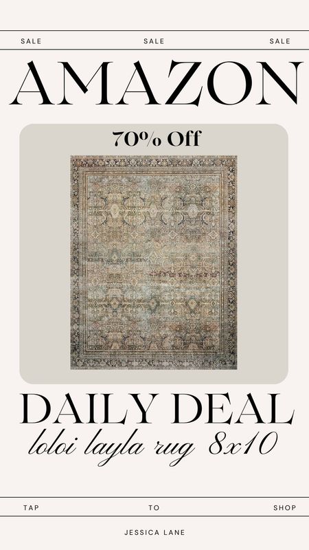 Amazon daily deals, save up to 70% on this popular Loloi Layla collection rug, 8x10 in size. Amazon rugs, Amazon deal, home decor, home accent, area rug, Loloi Layla charcoal rug, living room rug, bedroom rug

#LTKhome #LTKsalealert #LTKstyletip