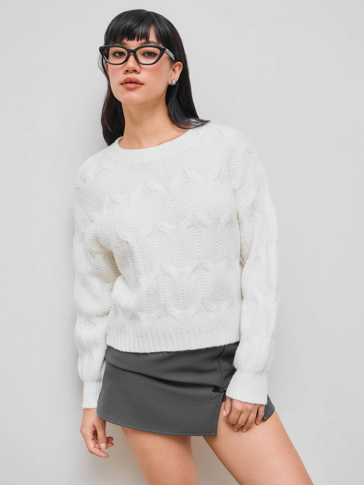Oversized Cable Knit | Cider