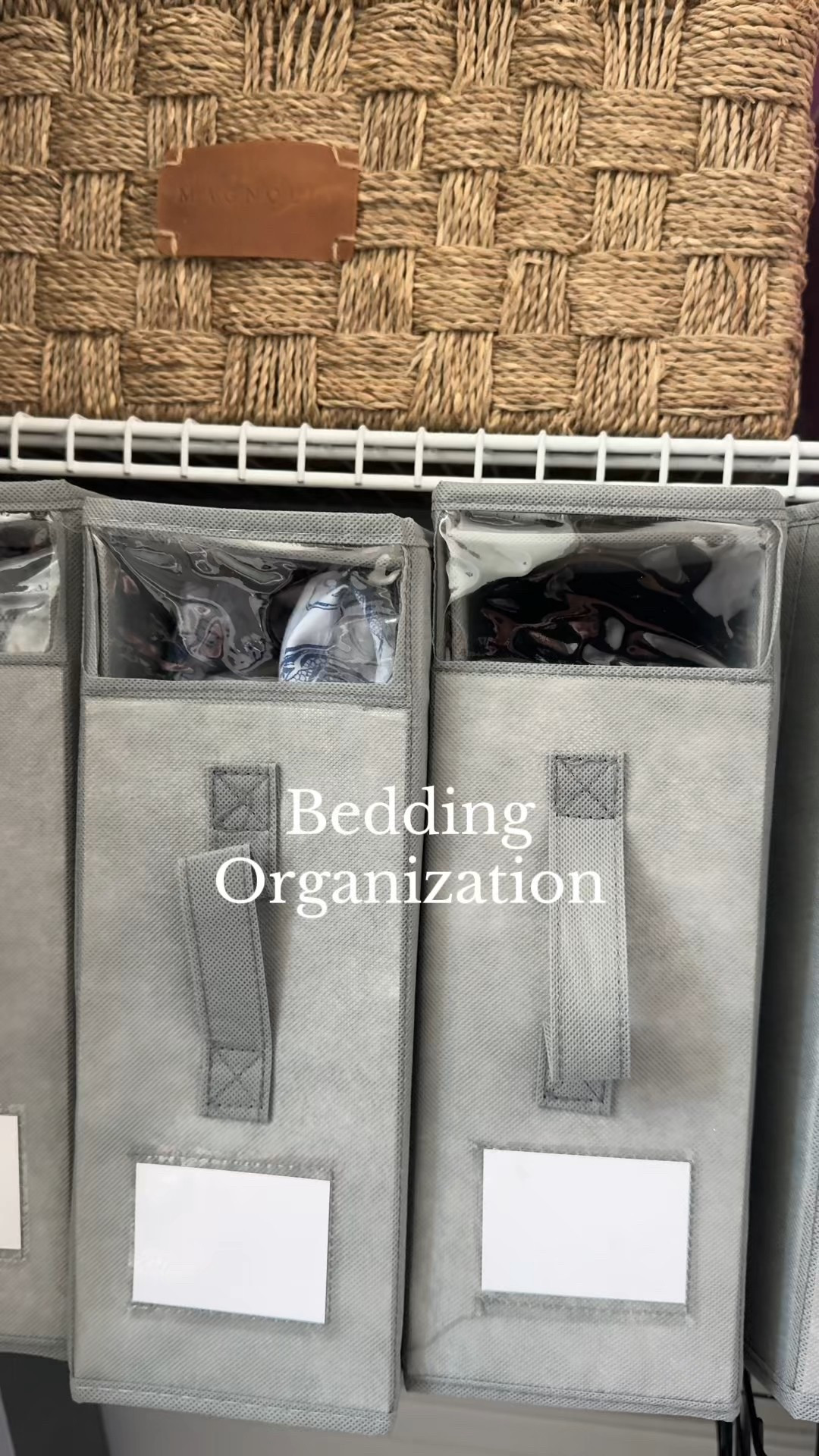 My favorite bedding organization!

Organized home Amazon finds 

#LTKmomlife #LTKHome #LTKFindsUnder50