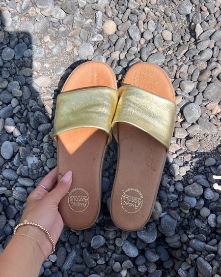 Metallic sandals from
Andre Assous

Summer sandals, metallic shoes, comfortable sandals, vacation shoes, flat sandals 

#LTKSeasonal #LTKFind #LTKU