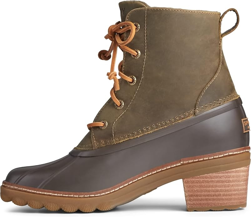 Sperry Women's Saltwater Heel Rain Boot | Amazon (US)