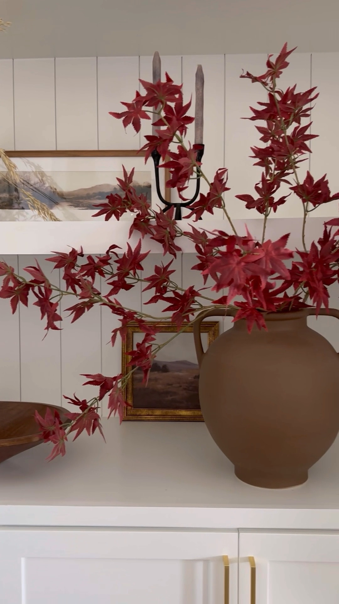 Adding touches of fall with Amazon affordable stems. This year, mix it up with a floral tipped with deep burgundy! Now that feels fresh. 
#ltkstyletip


#LTKfindsunder50 #LTKSeasonal #LTKhome