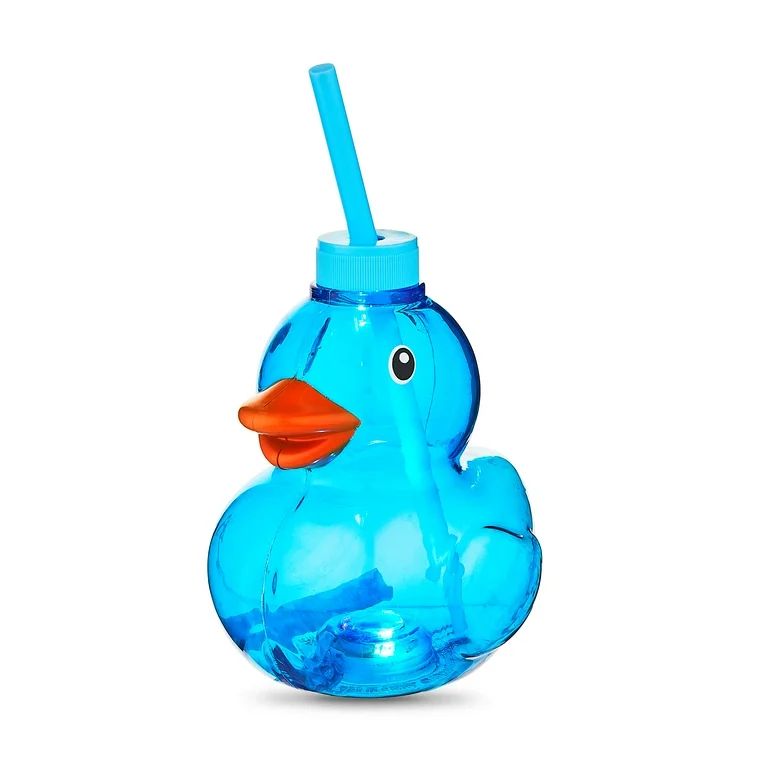 Easter Plastic Light-up Blue Duck Tumbler with Straw, by Way To Celebrate | Walmart (US)