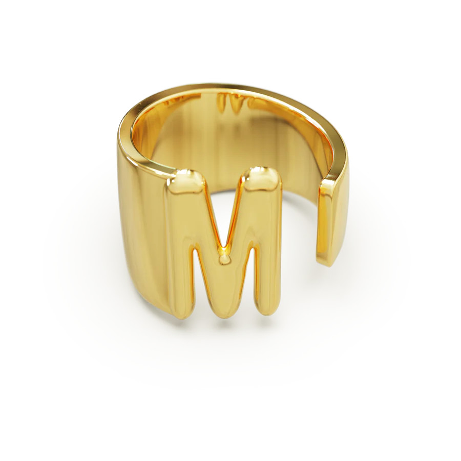 Initial Monogram Ring | Mint & Lily