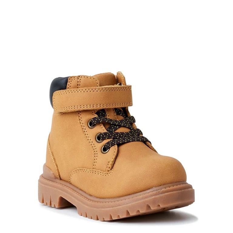 Wonder Nation Toddler Boys Tucker Boots, Size 7-12 - Walmart.com | Walmart (US)