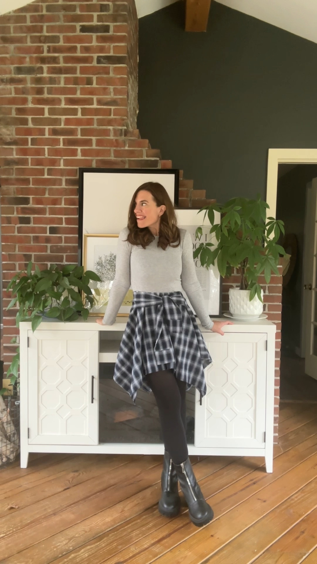 Looks like a 90's flannel shirt, but it's actually a skirt! The ultimate grunge look, amazing with a fitted top or your favorite band tee 🤘

#LTKHoliday #LTKStyleTip #LTKU