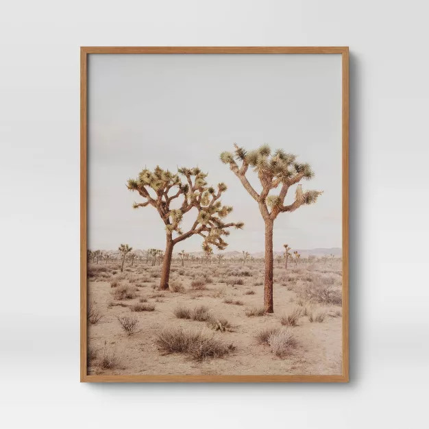 24" x 30" Joshua Tree Framed Print - Threshold™ | Target