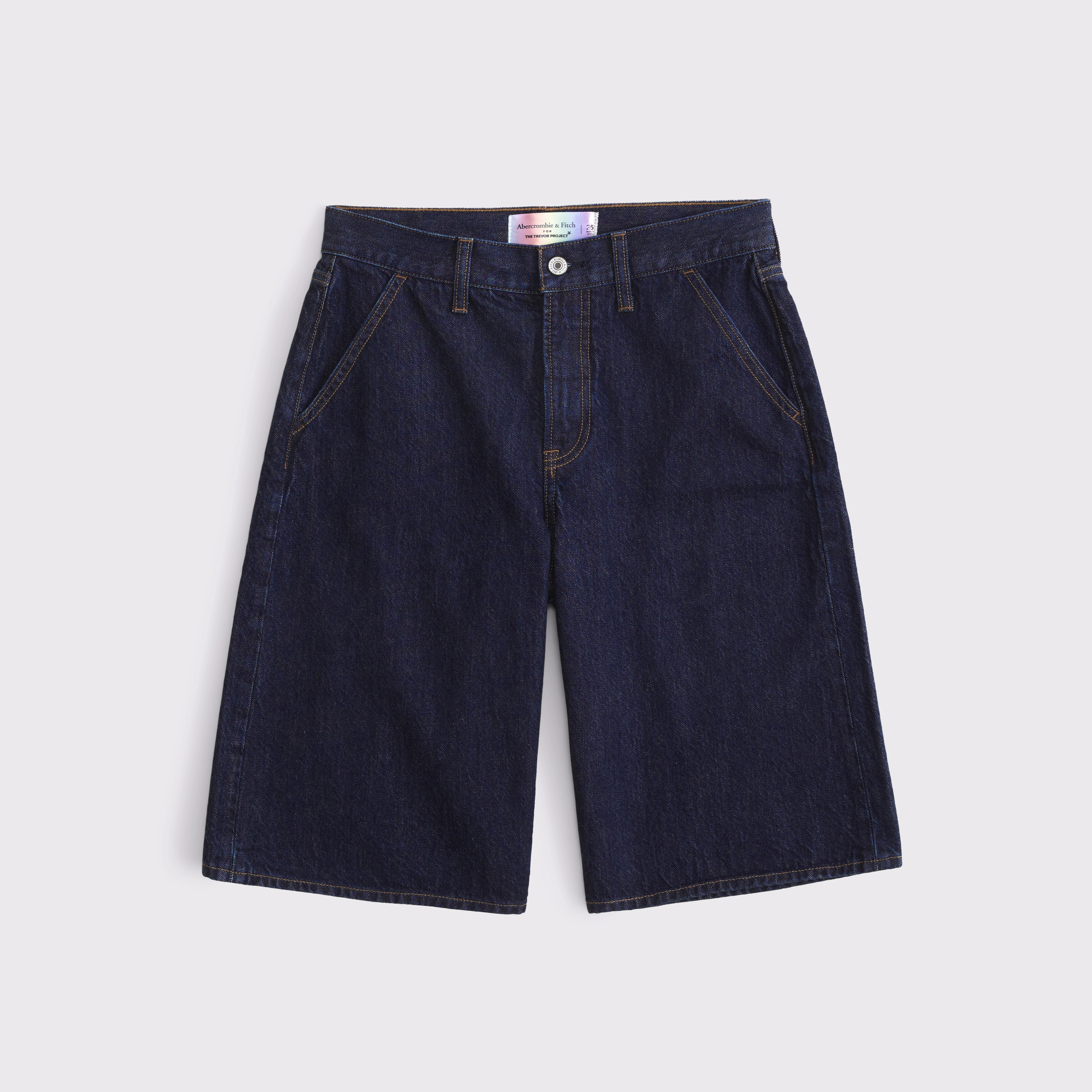 Pride Mid Rise Jort | Abercrombie & Fitch (US)
