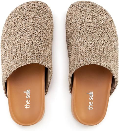The Sak Bolinas Clog in Crochet and Leather, Slip On Entry | Amazon (US)