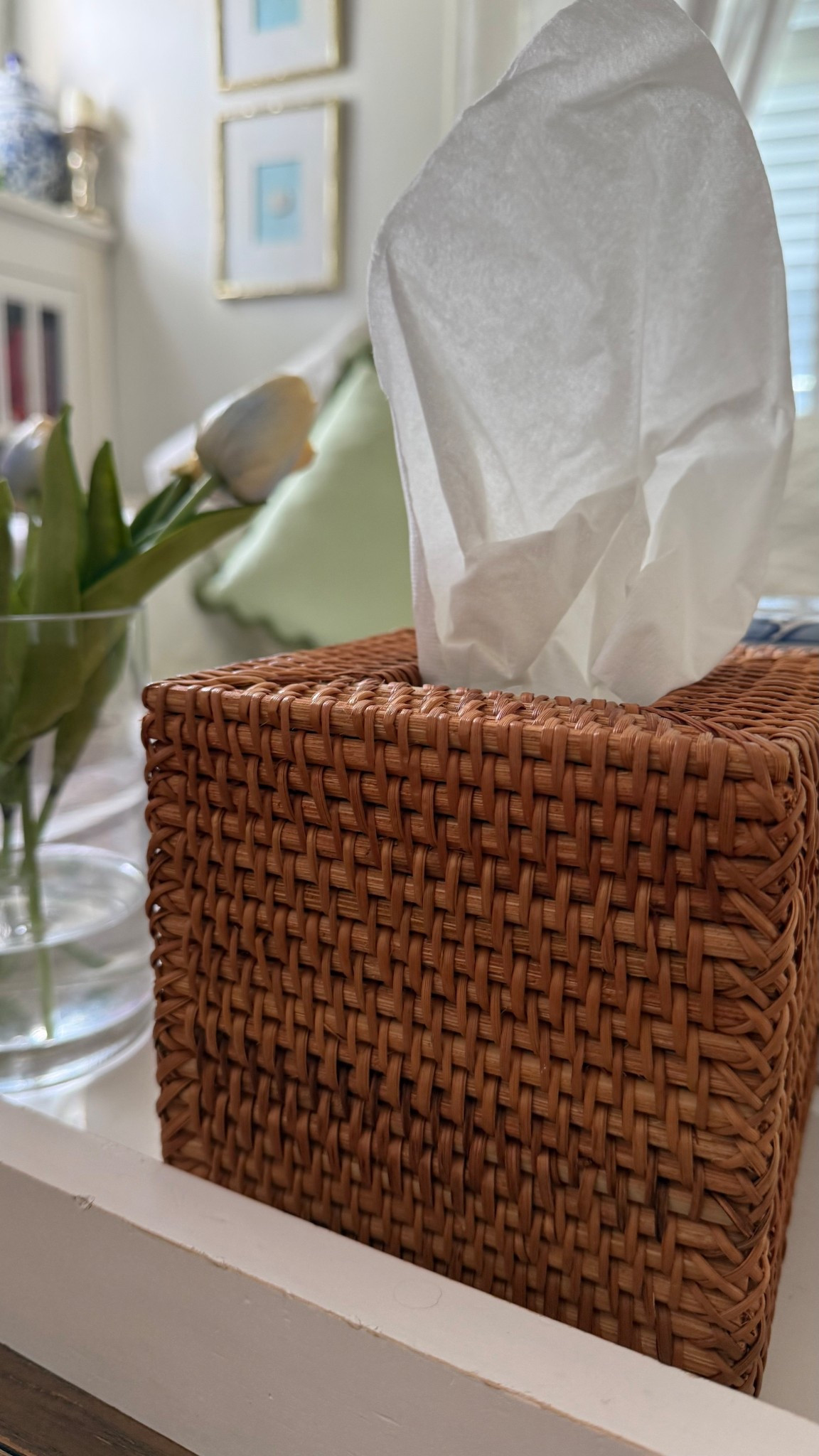Rattan woven tissue box cover under $20



grandmillenial home decor - nancy meyers - ralph lauren home
