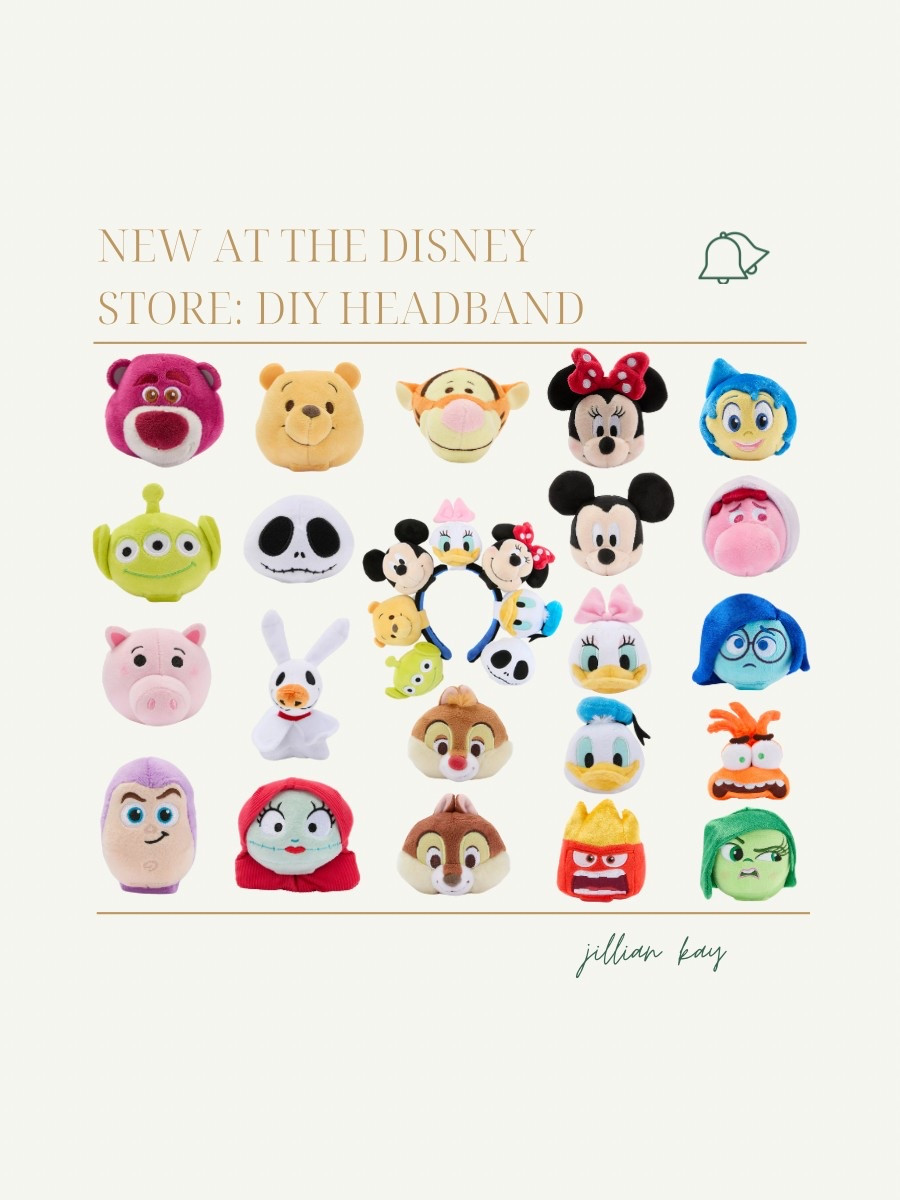 New at the disney store: diy plush headbands ✨

All your favorite characters, interchangeable on a comfy headband for the parks!

Ig: @jkyinthesky

#disney #disneystyle #disneyaccessories #disneystore #shopdisney #disneymerch #disneymerchandise #disneyparks #disneyplush #disneyplushies 

#LTKStyleTip #LTKFamily #LTKFindsUnder50