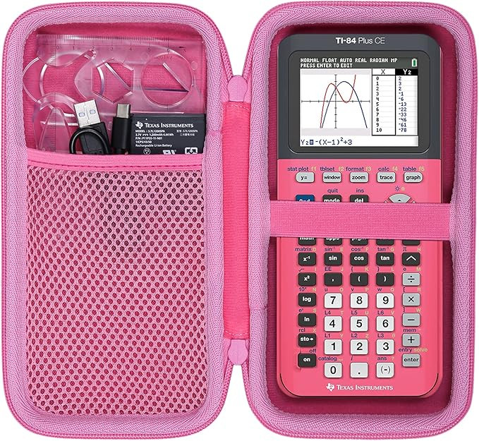 co2CREA Hard Case Compatible with Texas Instruments TI-84 Plus CE/TI-84 Plus/TI-Nspire CX II CAS/... | Amazon (US)