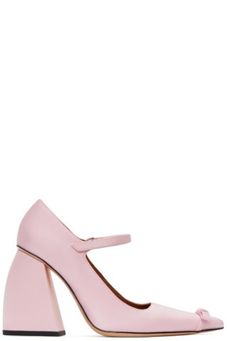 Pink Pointed High Heels | SSENSE
