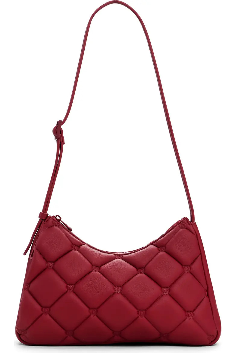 Diamond Quilted Faux Leather Shoulder Bag (Women) | Nordstrom | Nordstrom