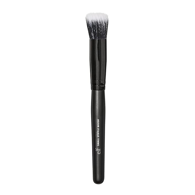 e.l.f. Small Stipple Brush, Makeup Brush For Creating A Smooth & Natural, Airbrushed Finish, Grea... | Amazon (US)