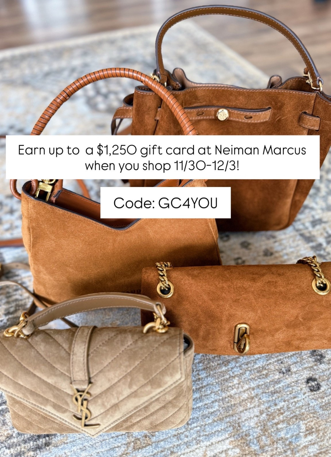 Cyber Monday deal not to miss! Earn up to a $1,250 Neiman Marcus Gift Card w/ Code: GC4YOU. My favorite place to shop for luxe gifts for the special people on your list! Sharing a few personal faves including my gift to myself this season! 🎁 

@NeimanMarcus #NeimanMarcus #NeimanMarcusPartner

#LTKCyberWeek #LTKHoliday #LTKGiftGuide
