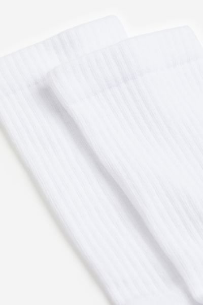 5-pack Socks - White - Men | H&M US | H&M (US + CA)