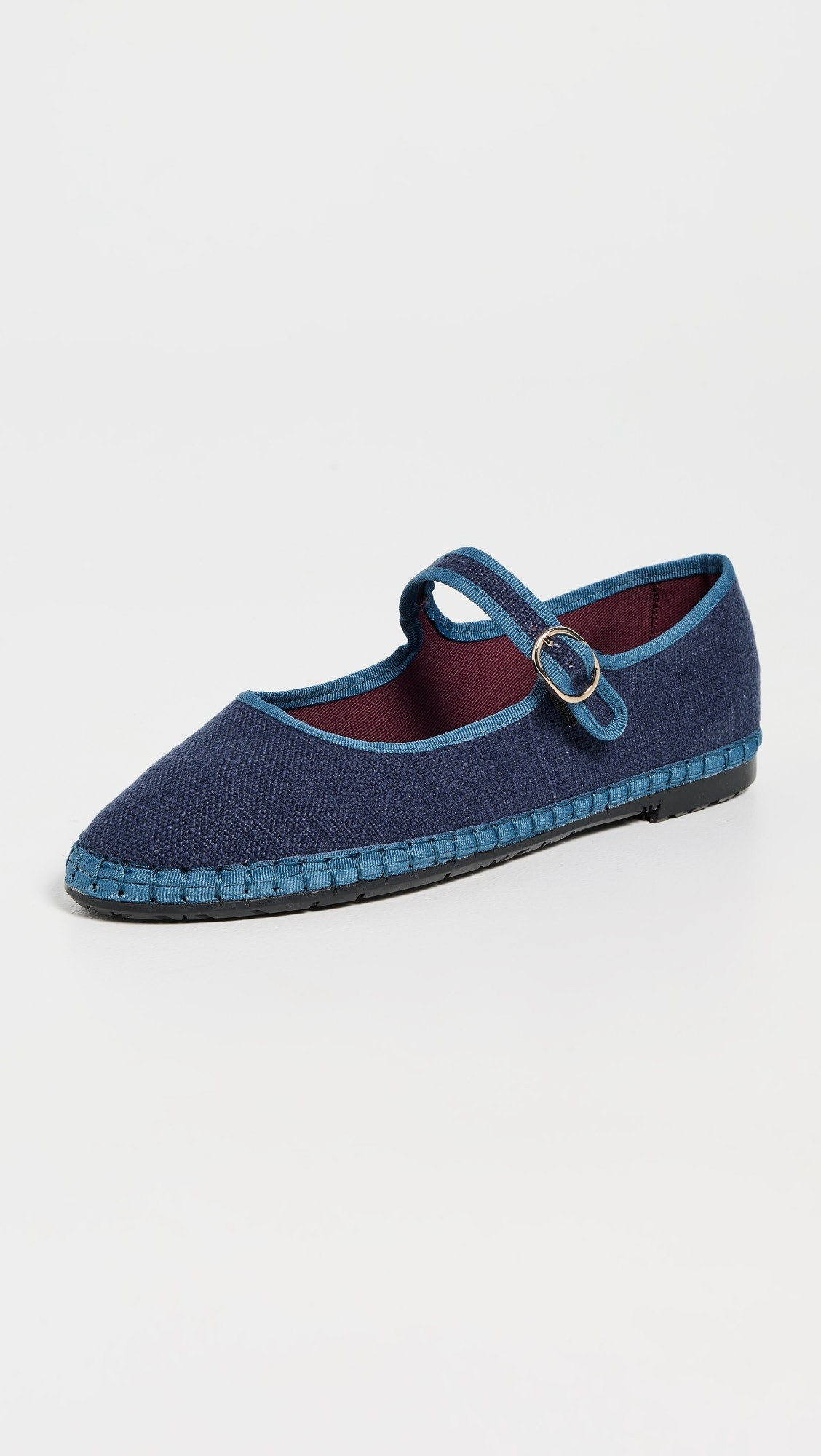 Arthur Linen Mary Jane Flats | Shopbop
