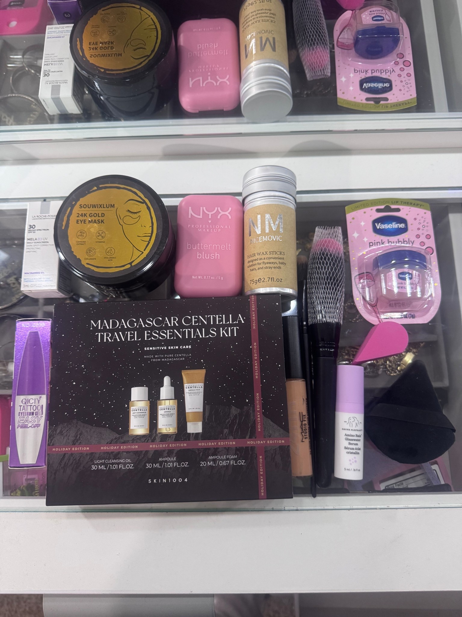 This 30 year old was gifted new products 

I’ve been trying to find ways to age backwards and I’m excited to try Korean skincare 

Check out some of these products I’ll be adding to my skincare routine 

#beauty #koreanskincare #beautyfinds #makeupmusthaves 

#LTKFindsUnder100 #LTKBeauty #LTKGiftGuide