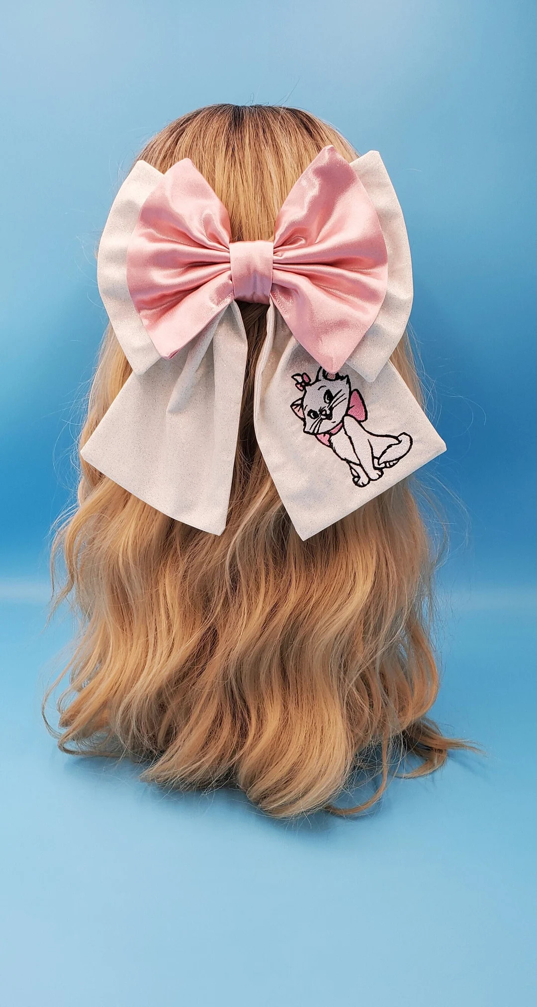 Disney Bound Marie Aristocats Vintage Style Hair Bow - Etsy | Etsy (US)