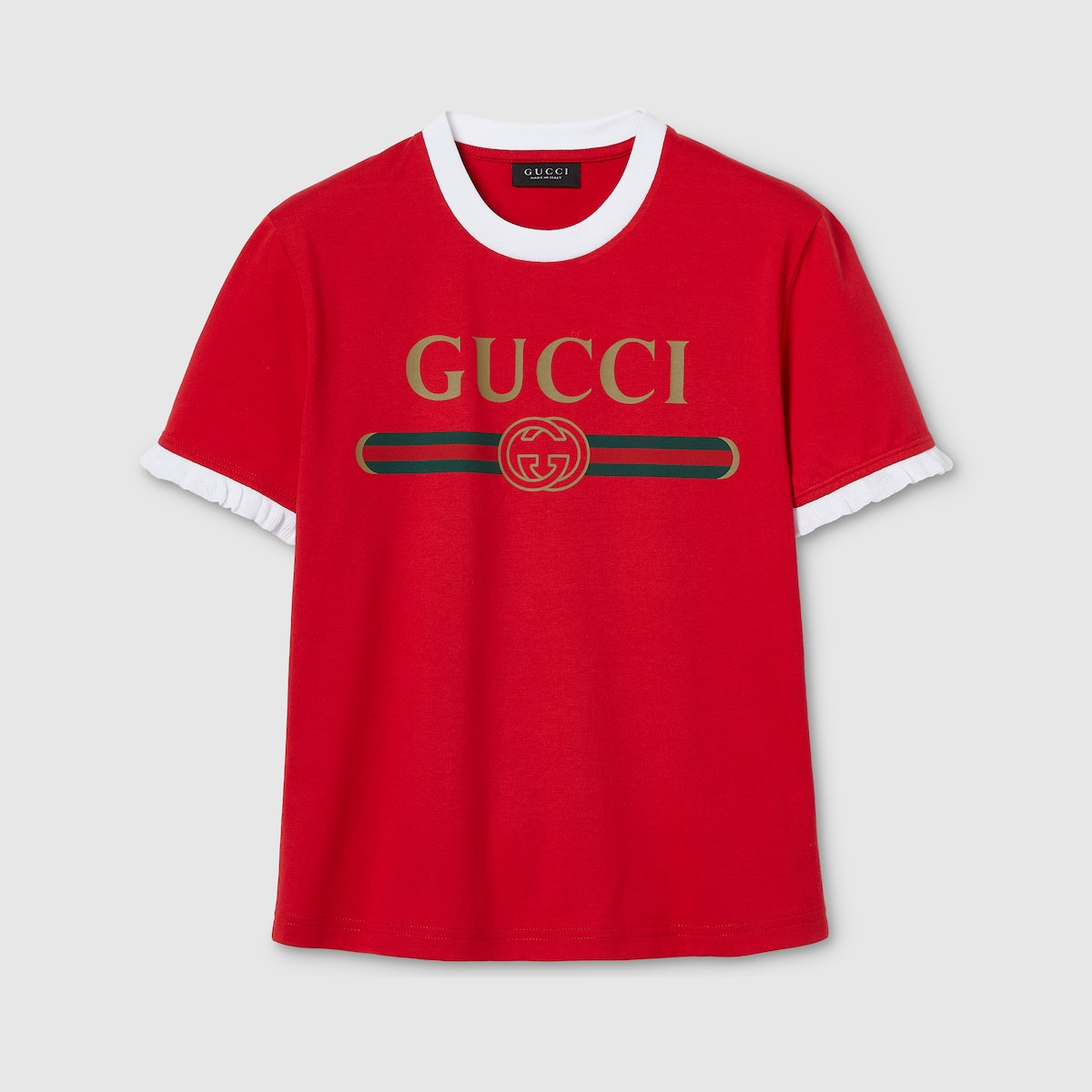 Gucci - Cotton jersey T-shirt with print | Gucci (US)