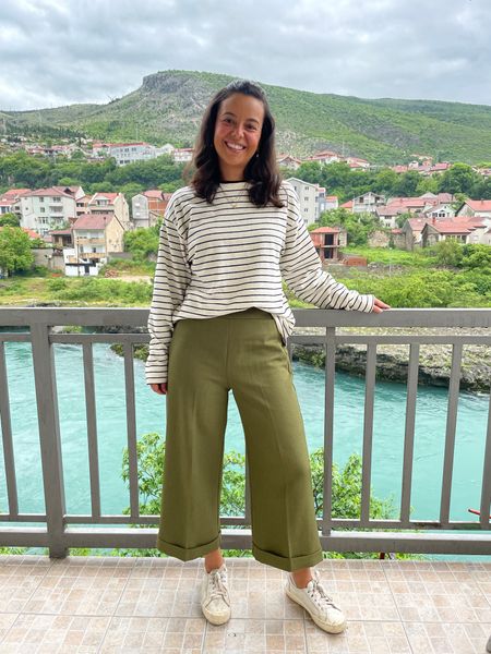 I had to buy a sweater when in Bosnia & Herzegovina! Who knew it was going to be cold in the middle of Summer!? I went for a super classic choice! I really wanted to be able to style it in many different ways 🙂 plus, a piece like this one will never go out of style!

#LTKstyletip #LTKtravel #LTKeurope