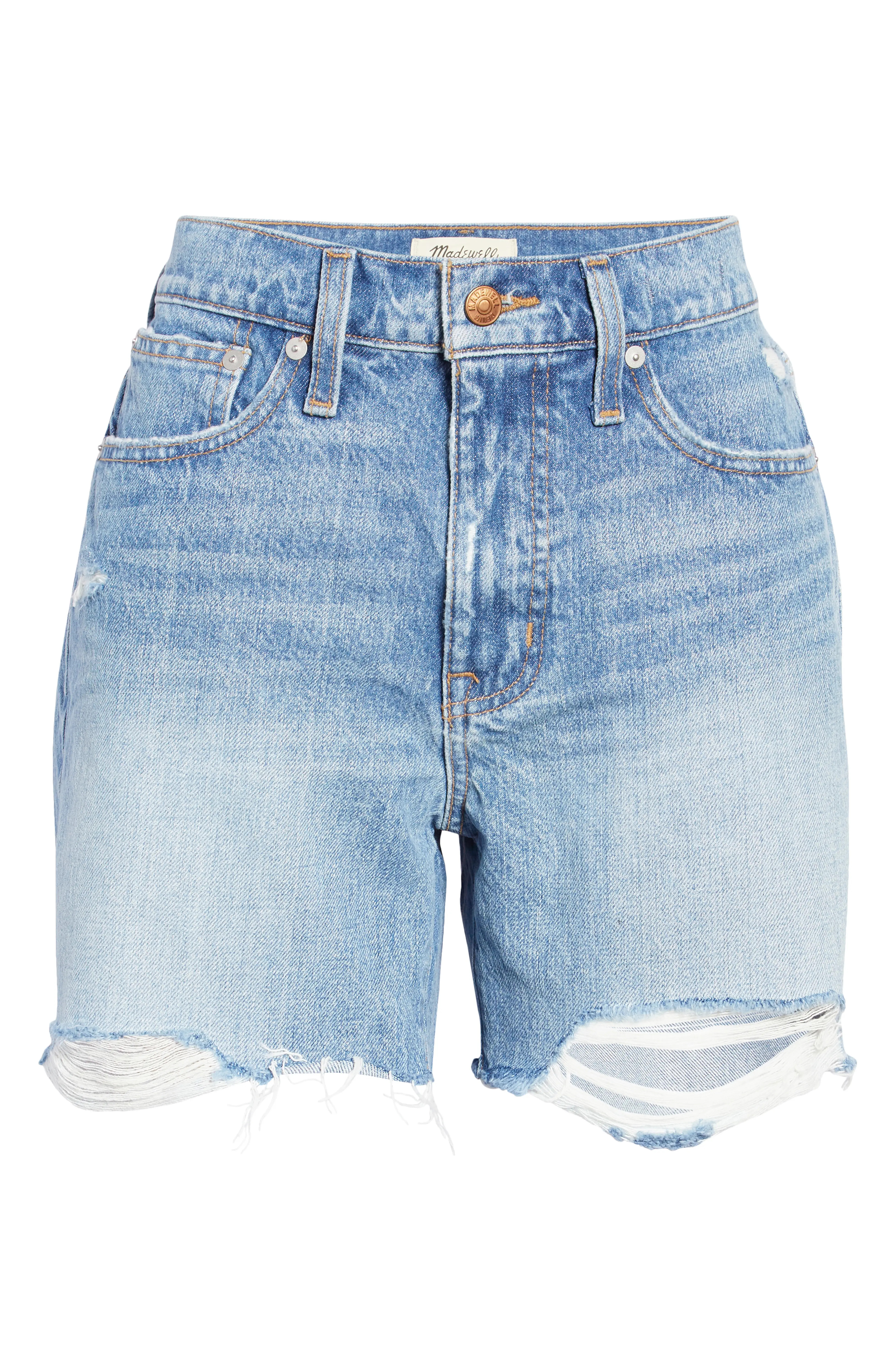 Relaxed Mid Length Denim Shorts | Nordstrom