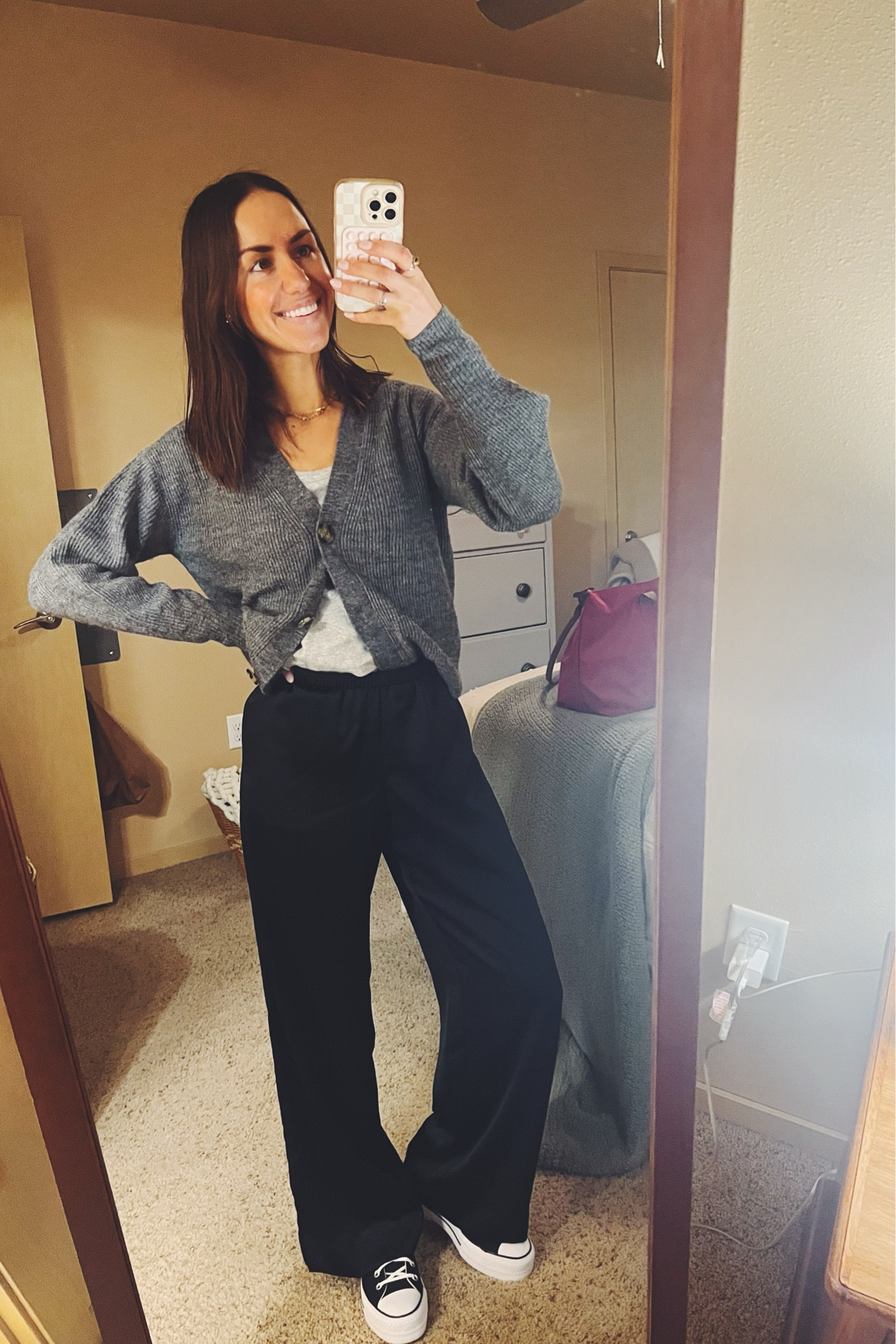 Silk pants are the perfect elevated sweatpants! 👏🏻🖤

#LTKStyleTip #LTKWorkwear #LTKFindsUnder50