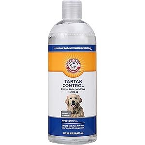 Arm & Hammer Advanced Care Tartar Control Dental Water Additive for Dogs, Odorless and Flavorless Ta | Amazon (US)