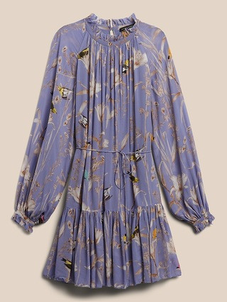 Tiered Mini Dress | Banana Republic (US)