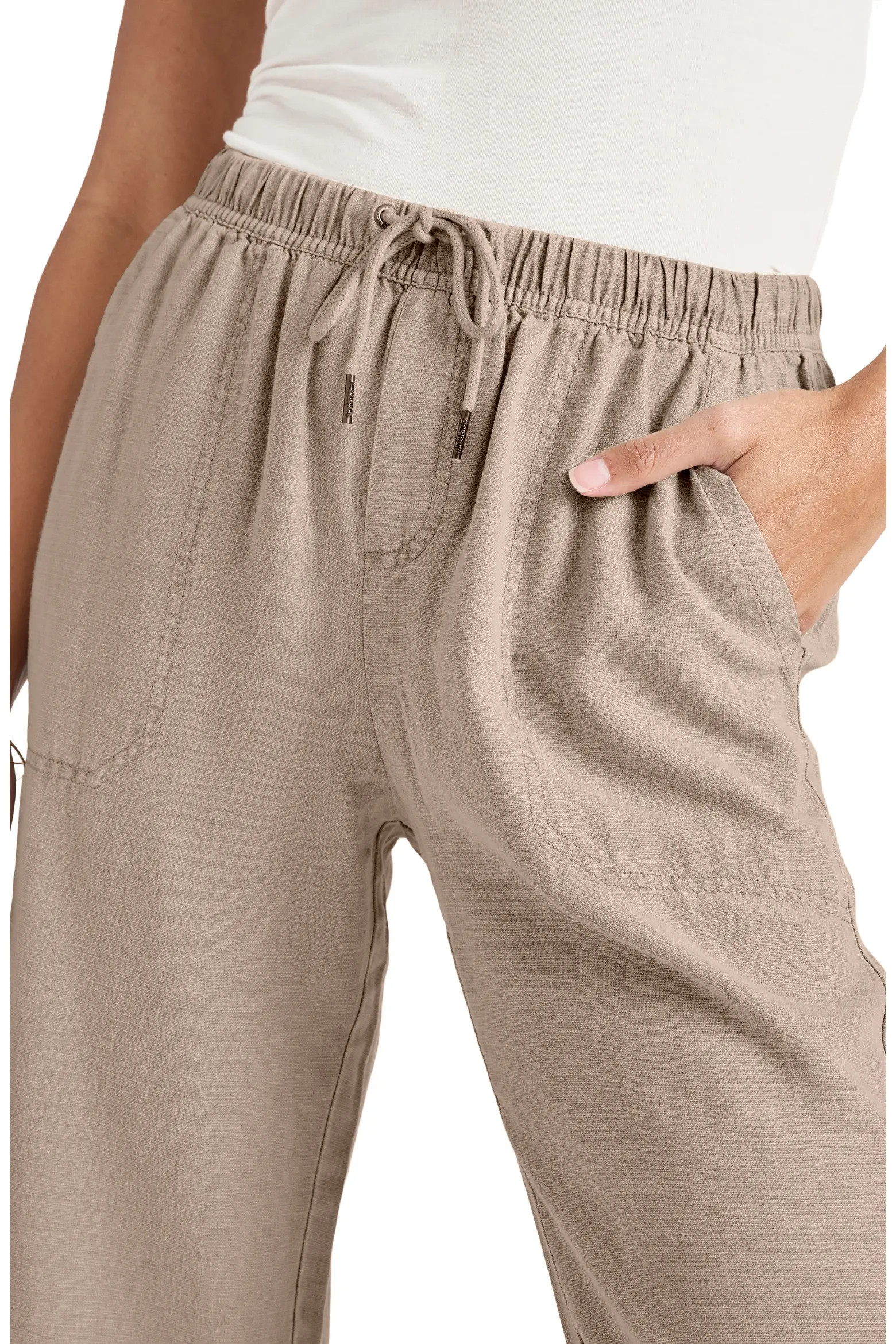 Splendid Angie Crop Wide Leg Pants (Women) | Nordstrom | Nordstrom