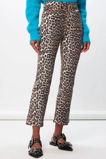 Ganni leopard jeans- COMING SOON! 

#LTKeurope