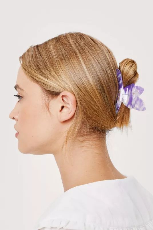 Butterfly 2 Pc Resin Hair Clip Set | Nasty Gal (US)