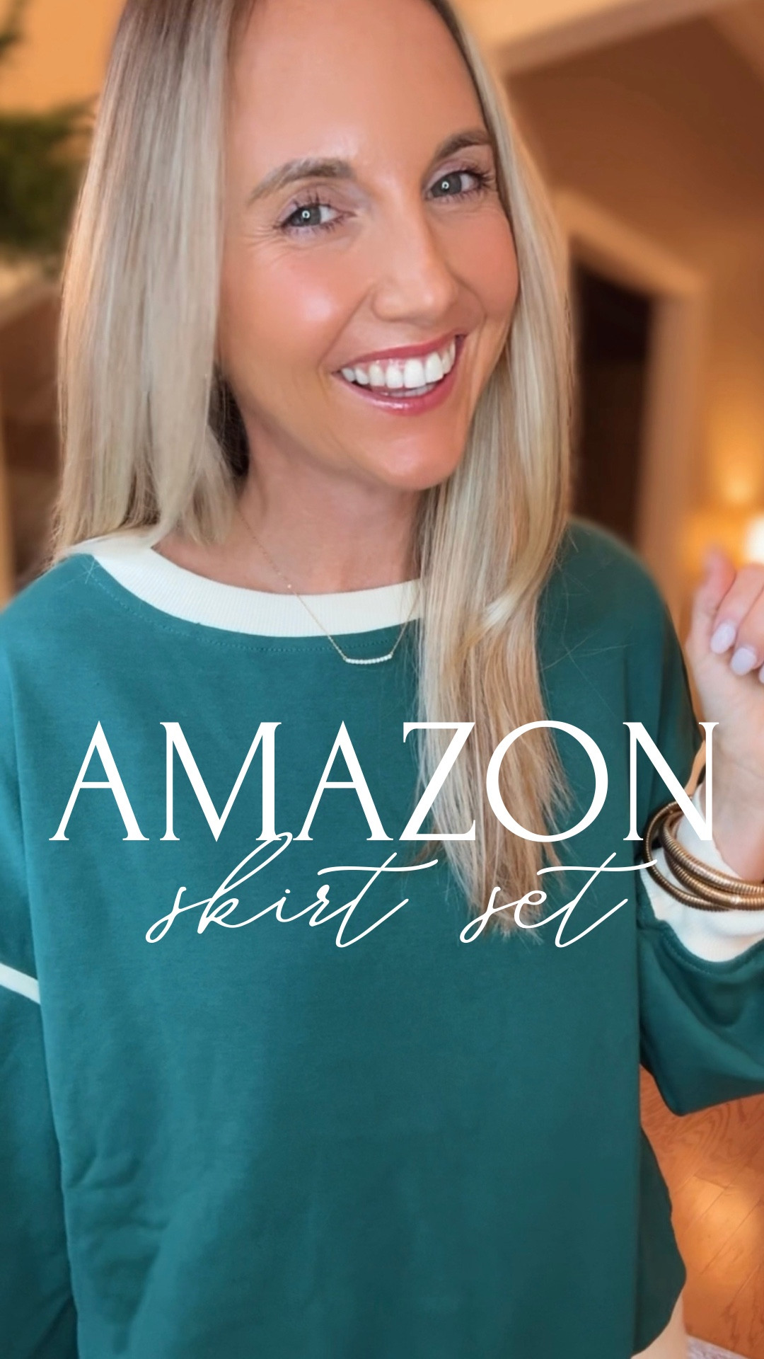 Spring vibes unlocked! ✨ Obsessed with this adorable new set—cozy sweatshirt material, a matching skirt with built-in shorts (yes, please!), and the cutest trim detail + jersey sleeves. Perfect for looking put together while staying comfy! Comes in several colors, and I’m already eyeing another one!

Drop “skirt set” in the comments, and I’ll send you the link! ⬇️

#LTKSeasonal #LTKActive #LTKFindsUnder50