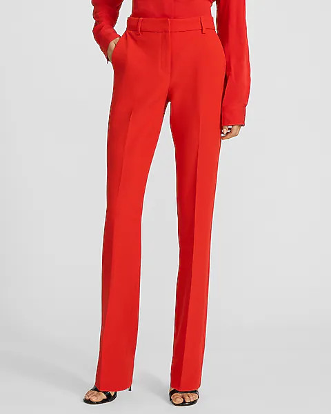 Editor Signature Stretch Mid Rise Bootcut Pant | Express