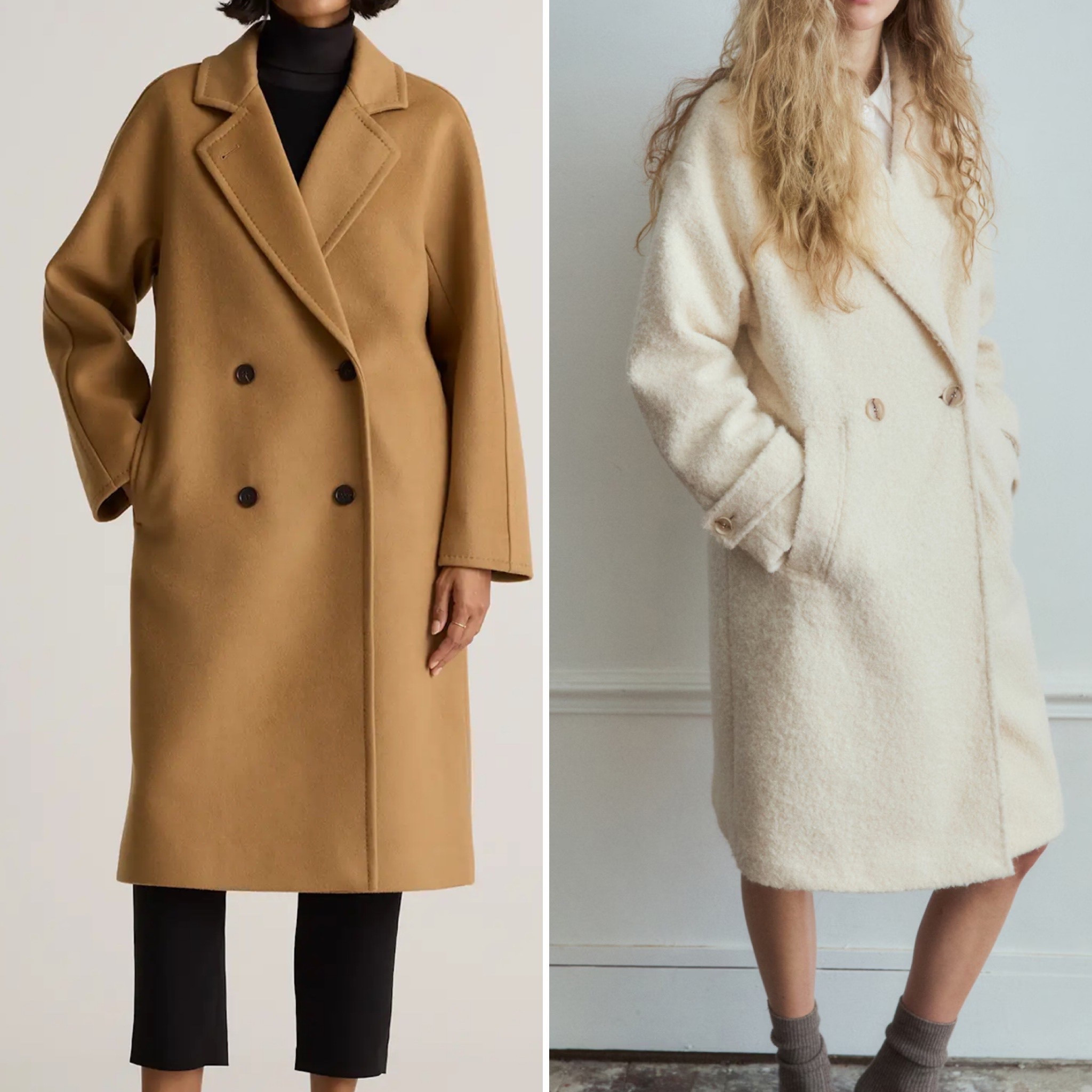 Wool coat, boucle coat, winter outfit, outerwear, neutral outfit 

#LTKOver40 #LTKHoliday