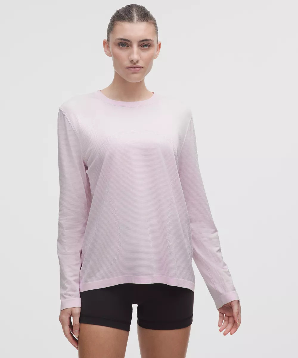 Swiftly Relaxed Long-Sleeve Shirt Hip Length   Updated Fit | lululemon UK