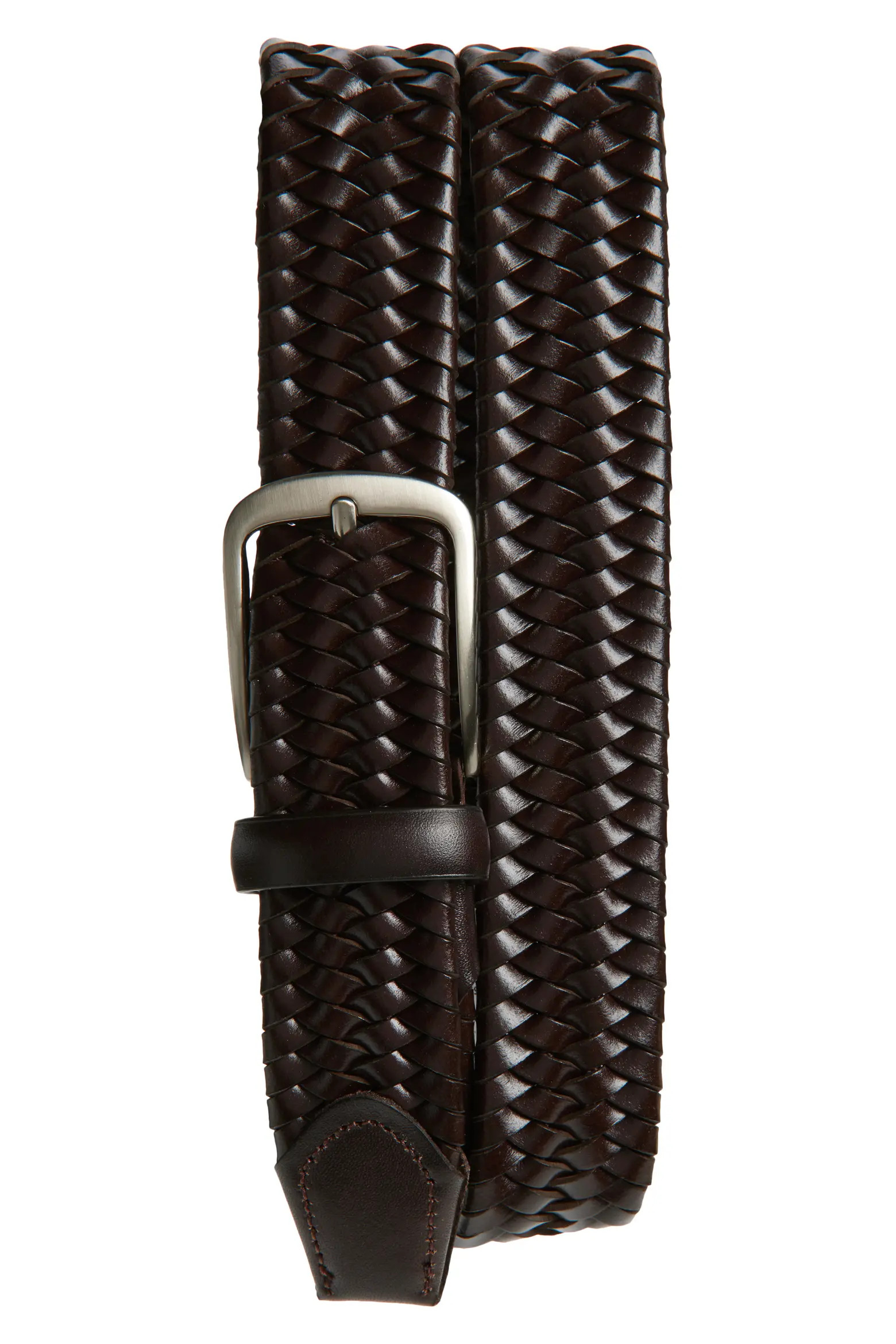 Thomas Braided Leather Stretch Belt (Men) | Nordstrom | Nordstrom